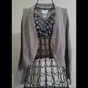 Soft Surroundings Bolero Open Front Cardigan NWT